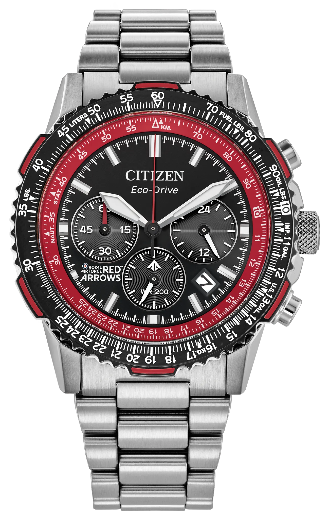 Promaster Navihawk Black Dial Stainless Steel Bracelet CA4666-56E